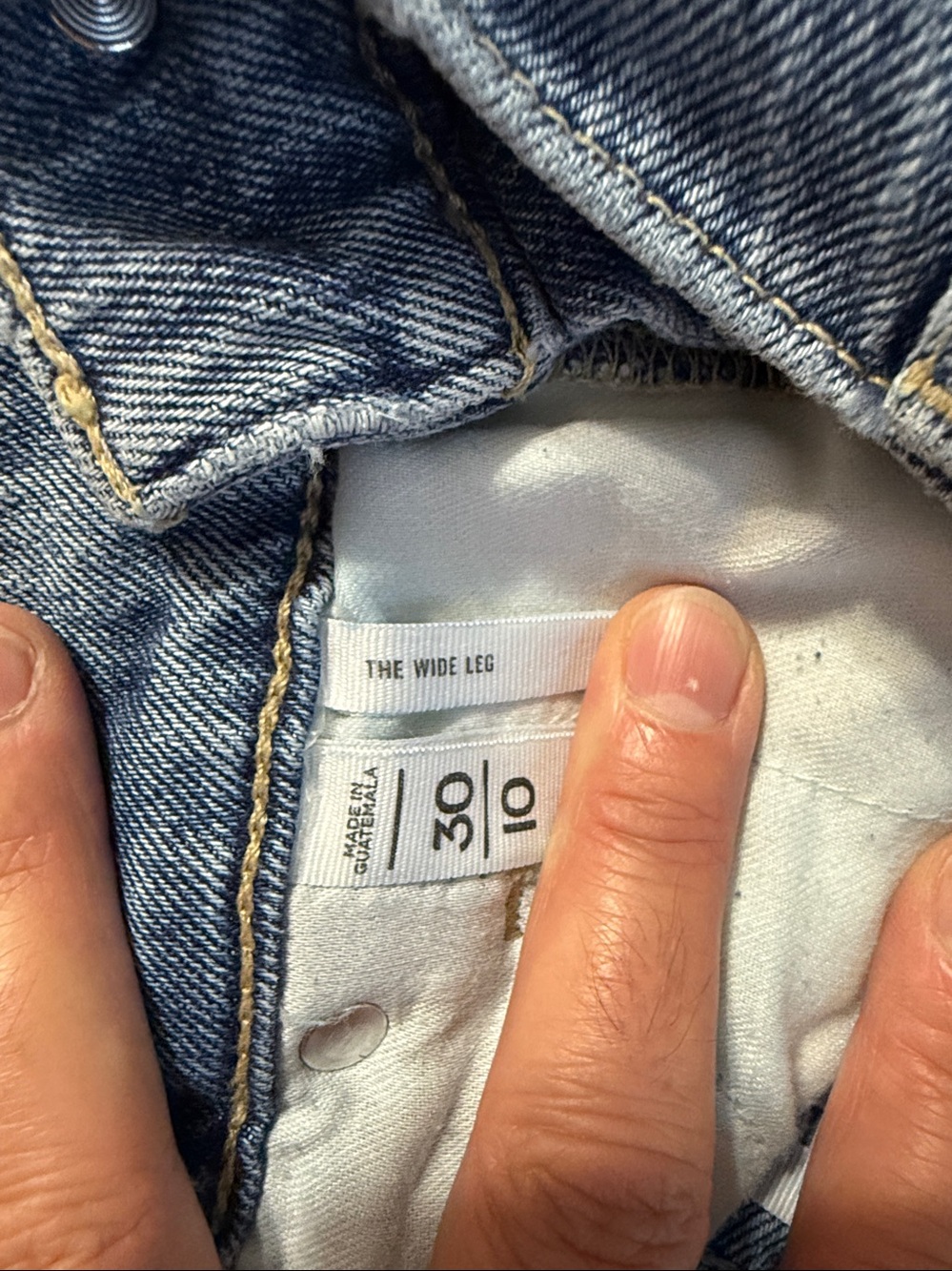 LOFT High Rise The Wise Leg Mid Wash Size: 30/10 Inseam: 30” - Picture 5 of 8